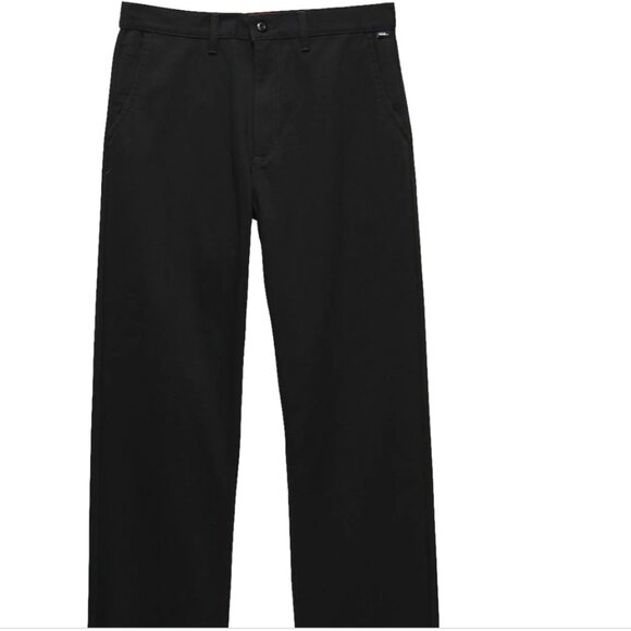 VANS Authentic Chino Loose Fit Black Pants Size 30 - Picture 9 of 11